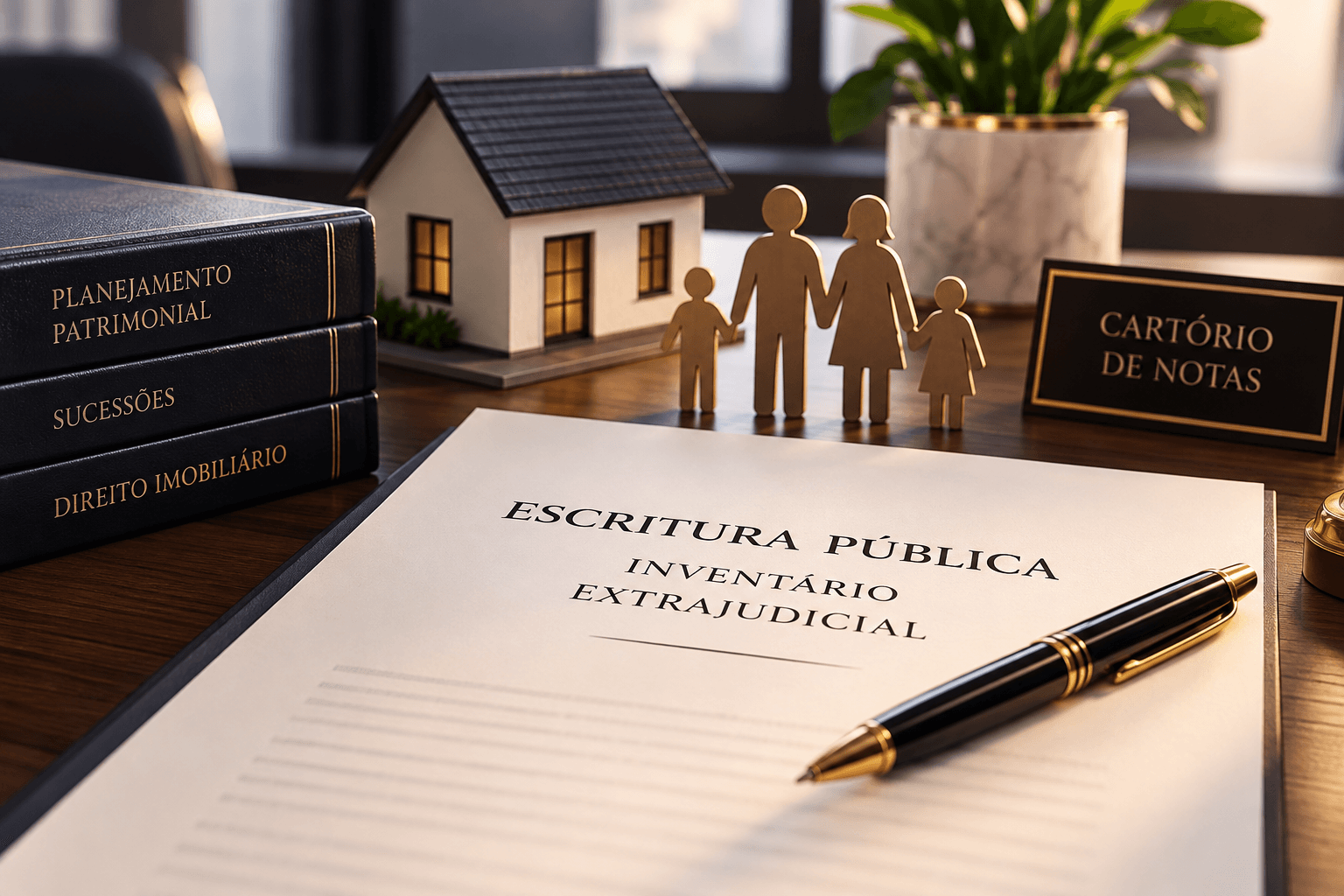 Inventário extrajudicial: como funciona e quando pode ser realizado em cartório.